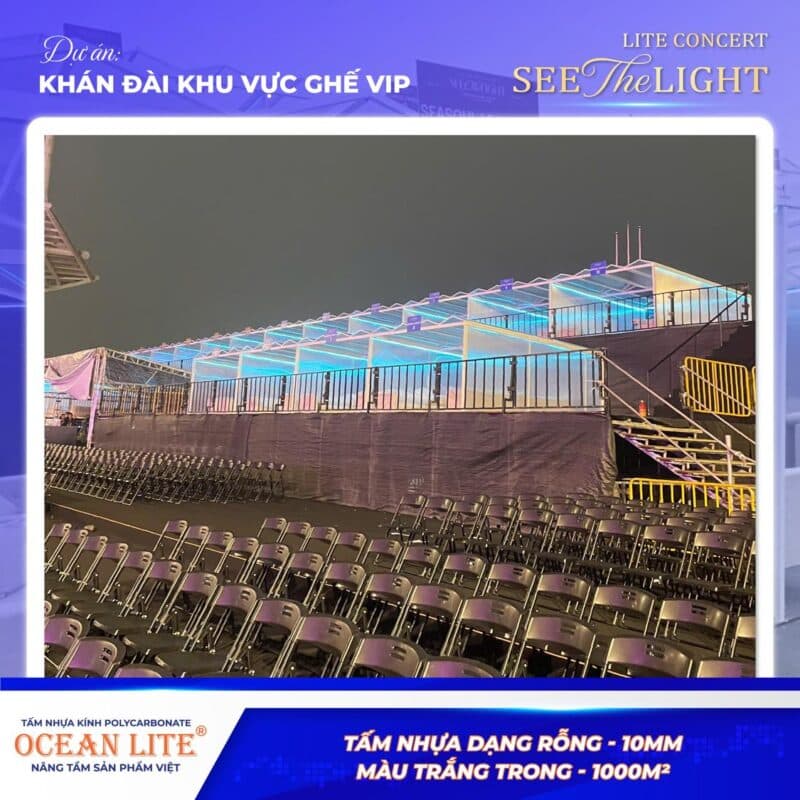 Mái Che Khu Ghế VIP Concert - See The Light