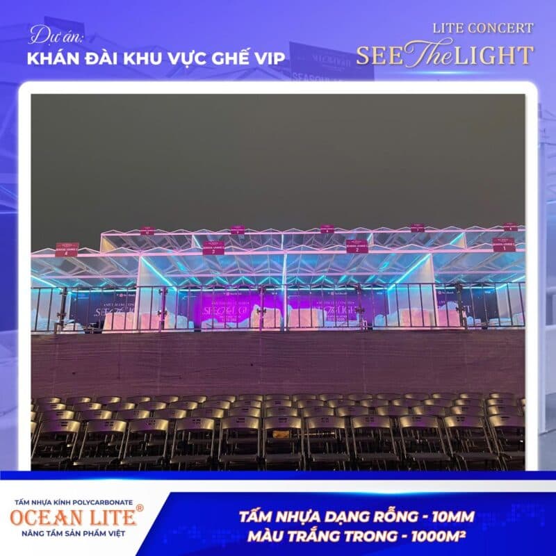 Mái Che Khu Ghế VIP Concert - See The Light