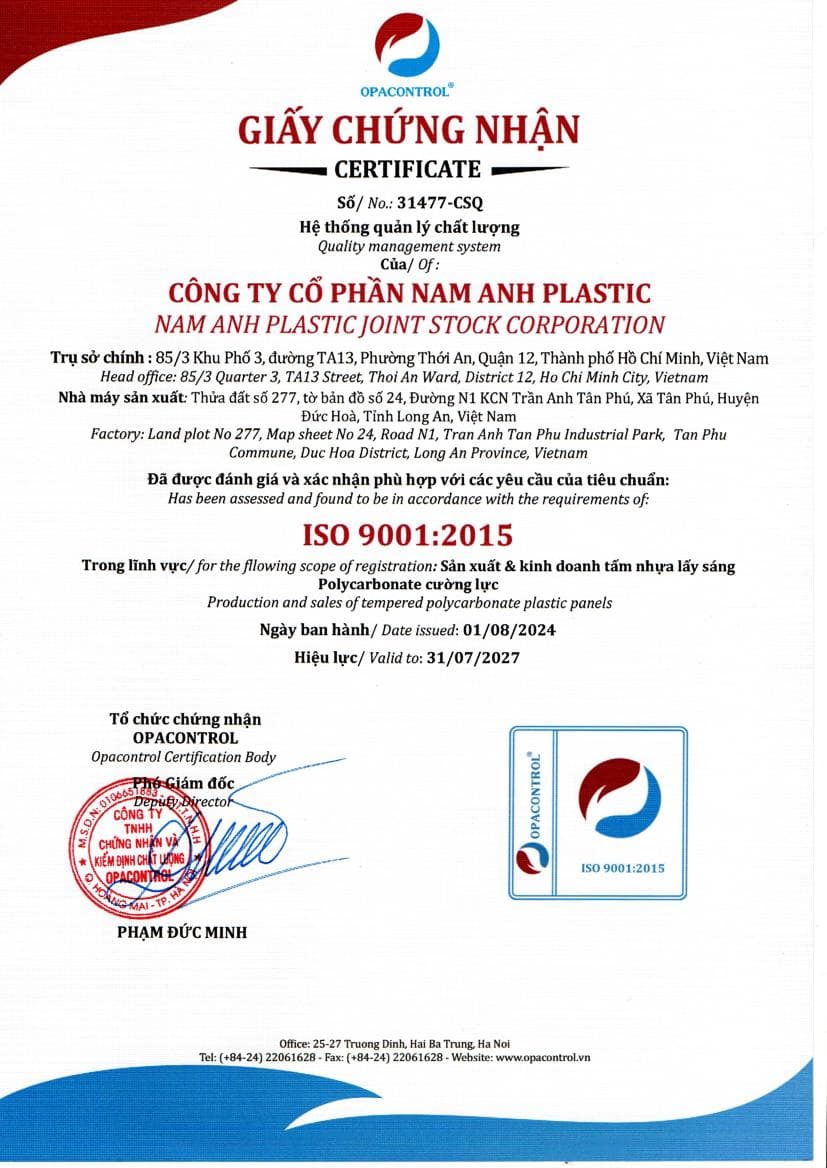ISO 9001:2015