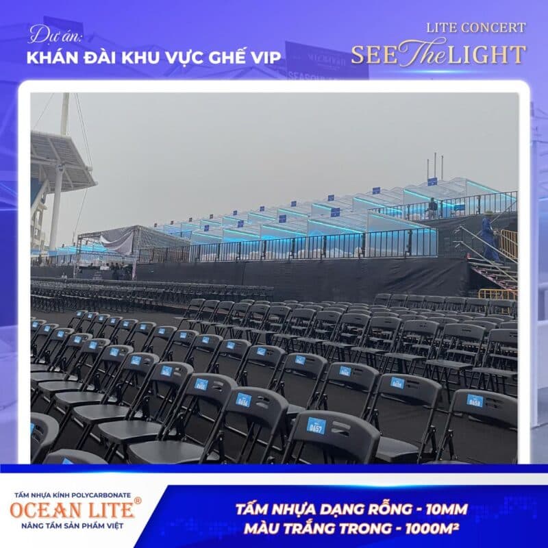 Mái Che Khu Ghế VIP Concert - See The Light